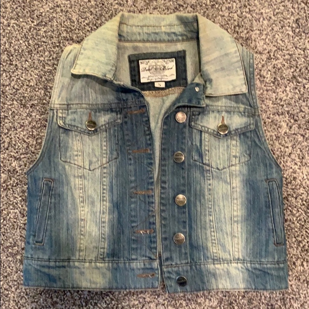 Denim vest